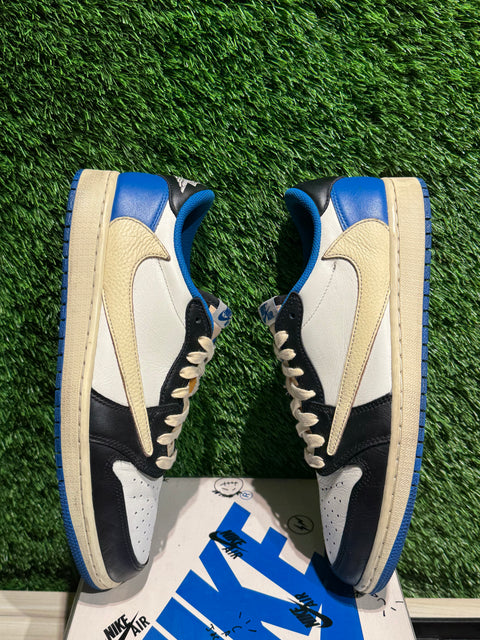 Jordan 1 Retro Low OG SP Fragment x Travis Scott Sz 10M