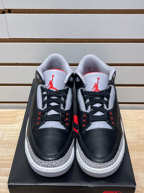 Jordan 3 Retro OG Black Cement (2024) Sz 9