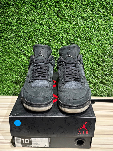Jordan 4 Retro Kaws Black Sz 10.5