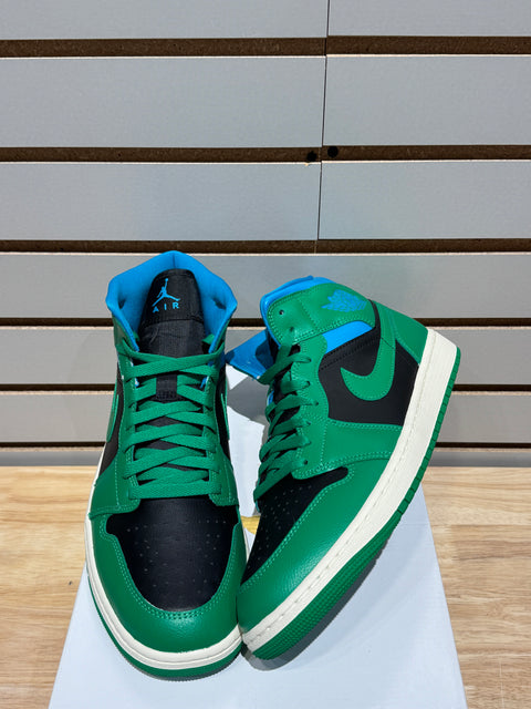 Jordan 1 Mid Lucky Green Aquatone (Women's) Sz 10.5