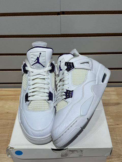 Jordan 4 Retro Metallic Purple Sz 10