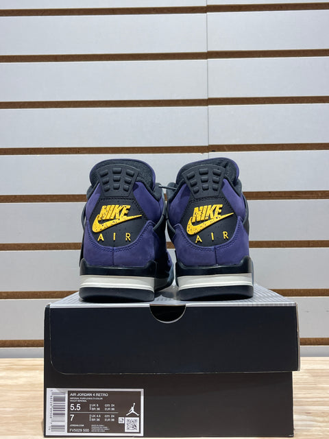Jordan 4 Retro Lakers Sz 5.5M