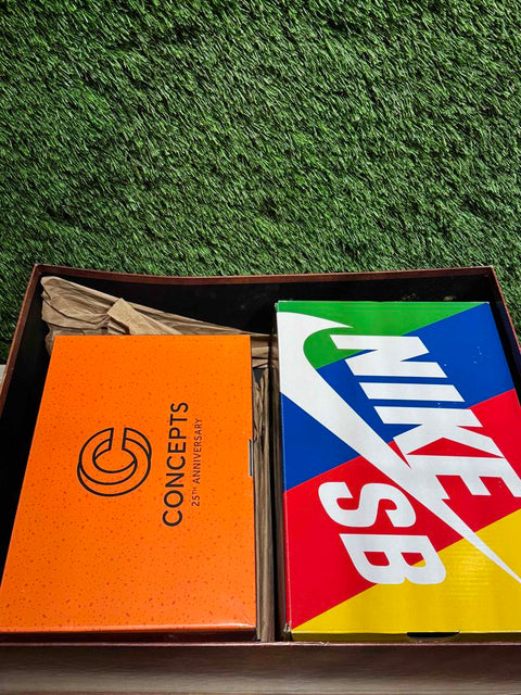 Nike SB Dunk Low Concepts Orange Lobster (Special Box) Sz 13M,