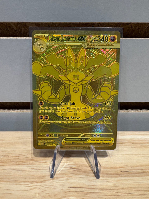 Pokémon Mega Lucario ex - 188/132 - ME01: Mega Evolution (MEG)