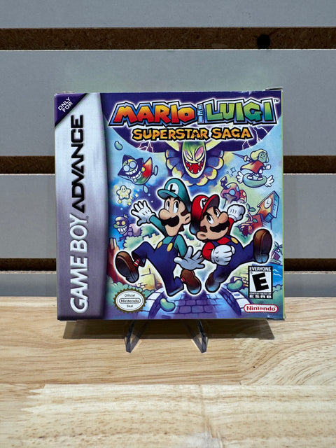 Vintage 2003 Mario & Luigi Superstar Saga Game Boy Advance Complete In Box CIB