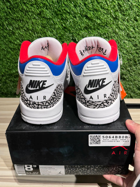 Jordan 3 Retro Seoul Sz 8.5