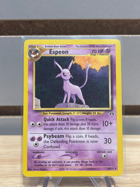 Espeon (20) - Pokemon Neo Discovery (N2) (Unlimited)