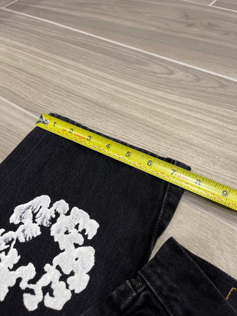 Denim Tears x Levi's Cotton Wreath 501 Black Jeans 33x32