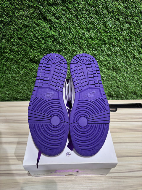 Jordan 1 Retro High Court Purple (Women's) Sz 6M