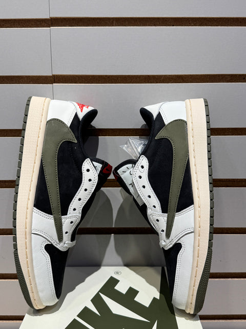Jordan 1 Retro Low OG SP Travis Scott Olive (Women's) Sz 7M