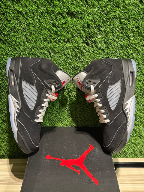 Jordan 5 Retro OG Black Metallic Reimagined Sz 8M