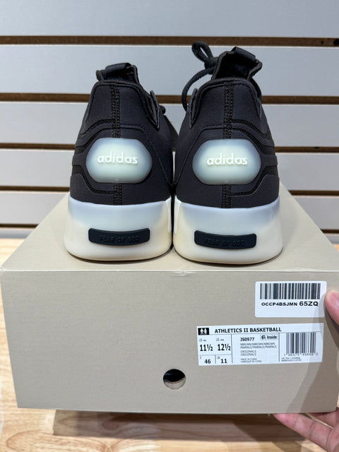 adidas Fear of God Athletics II Basketball Low Night Brown Sz 11.5