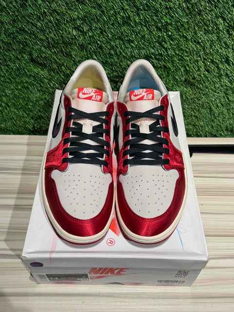 Jordan 1 Retro Low OG Trophy Room Rookie Card Away Sz 14