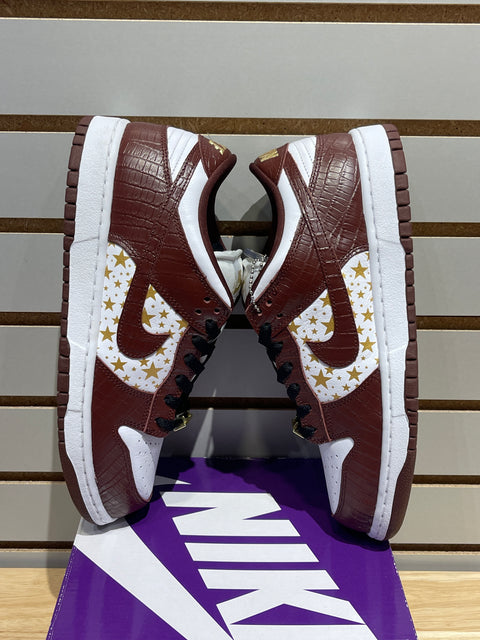 Nike SB Dunk Low Supreme Stars Barkroot Brown (2021)