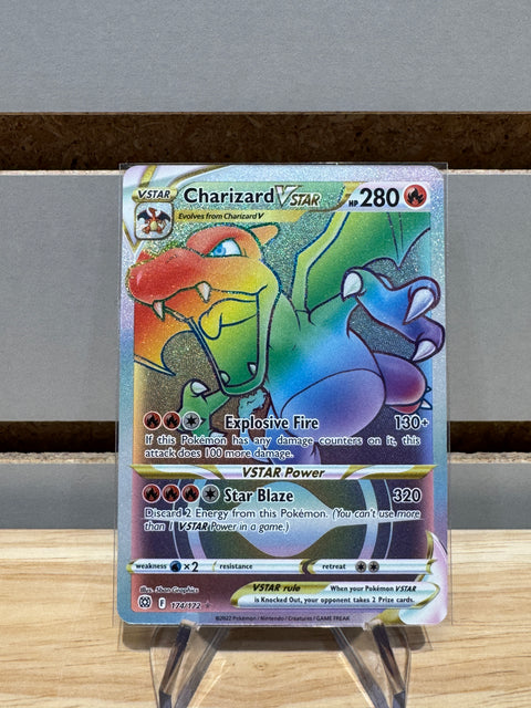 Charizard VSTAR (Secret) - SWSH09: Brilliant Stars (SWSH09) Pokemon