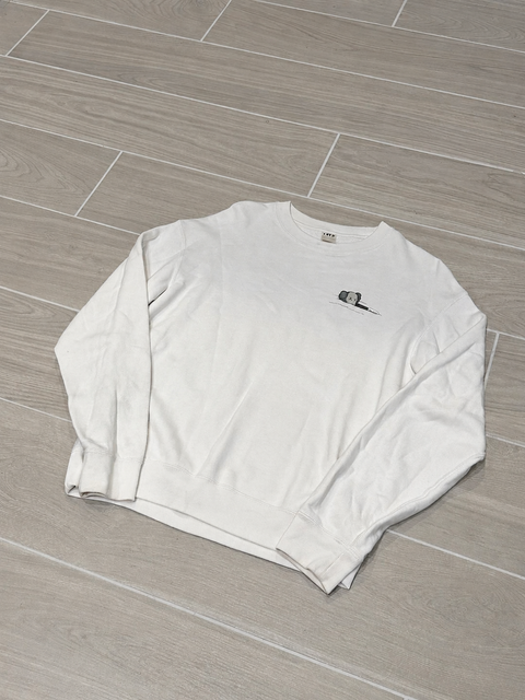 KAWS x Uniqlo Longsleeve Sweatshirt (US Sizing) Off White Sz S