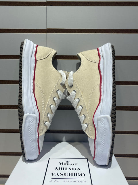 Maison Mihara Yasuhiro Peterson Low Canvas Natural Sz 11 (44)