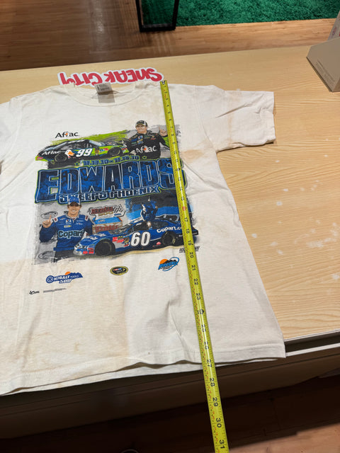 Vintage 2010 Edwards Sweeps Phoenix Nascar Tee Sz M