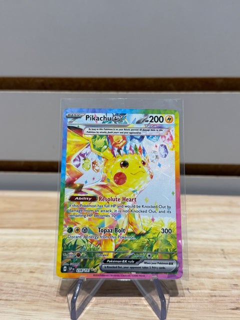 Pikachu ex - 238/191 - Pokemon SV08: Surging Sparks (SSP)