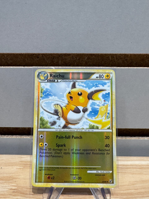Pokémon Raichu - Undaunted (UD) Reverse Holo