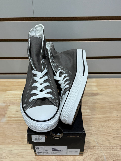 Converse Chuck Taylor All Star Seasonal Hi Charcoal Sz 10