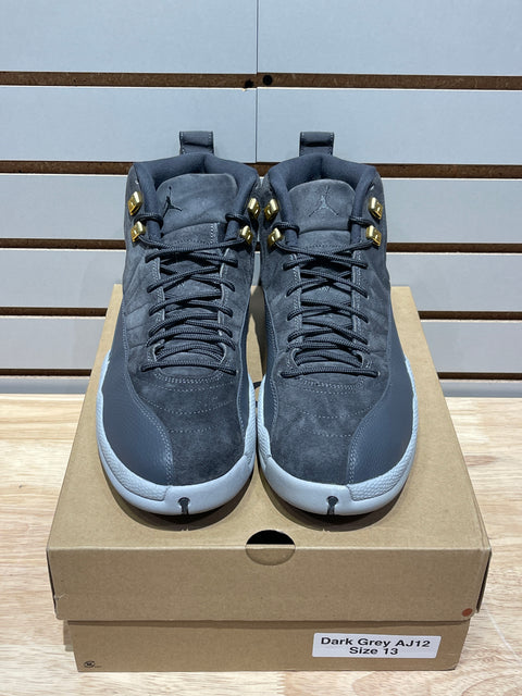 Jordan 12 Retro Dark Grey Sz 13