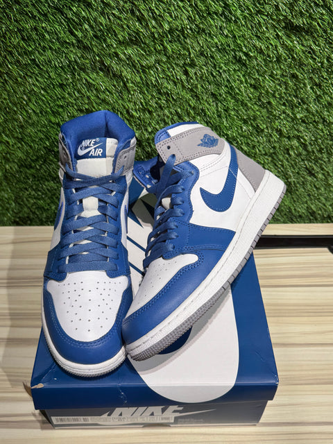 Jordan 1 Retro High OG True Blue (GS) Sz 6.5Y