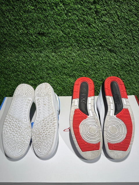 Jordan 2 Retro & Converse Fastbreak Mid Alumni Pack Sz 11M