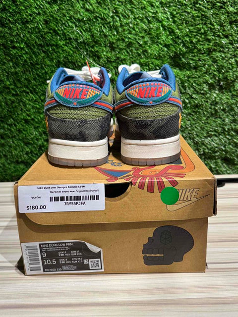 Nike Dunk Low Siempre Familia Sz 9M