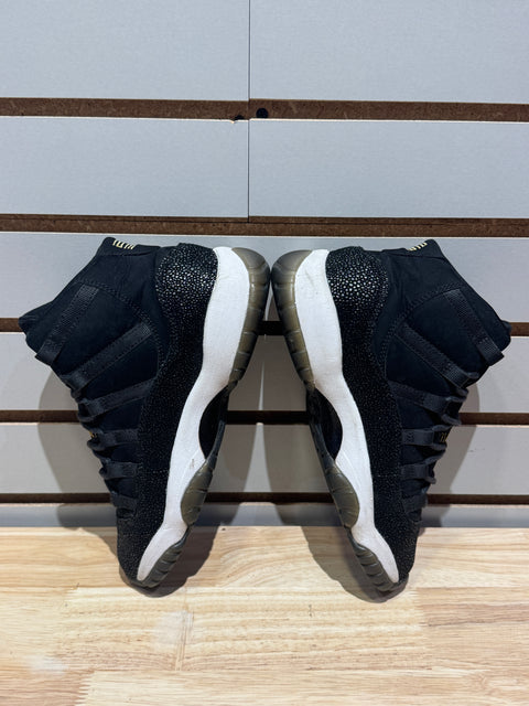 Jordan 11 Retro Heiress Black Stingray (GS) Sz 4Y