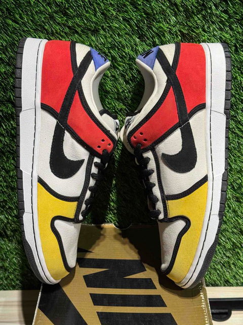 Nike SB Dunk Low Piet Mondrian Sz 10.5M