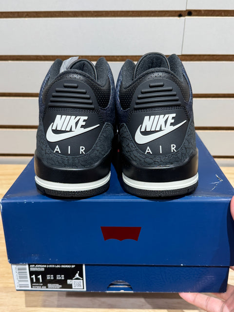 Jordan 3 Retro Levi’s Indigo Sz 11