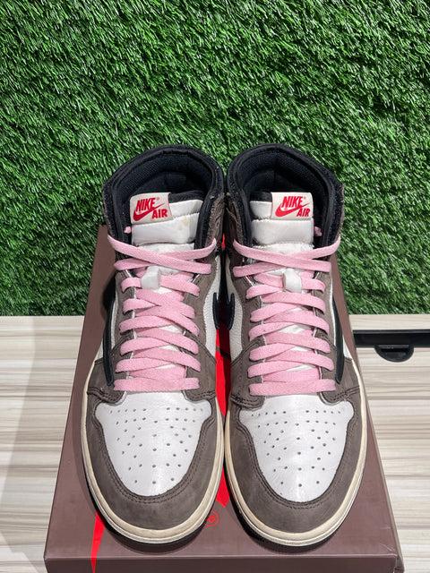 Jordan 1 Retro High OG SP Travis Scott Mocha Sz 10.5