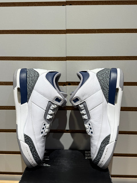 Jordan 3 Retro Midnight Navy (GS) Sz 7Y