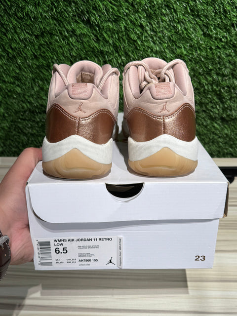 Jordan 11 Retro Low Rose Gold (Women's) Sz 5M