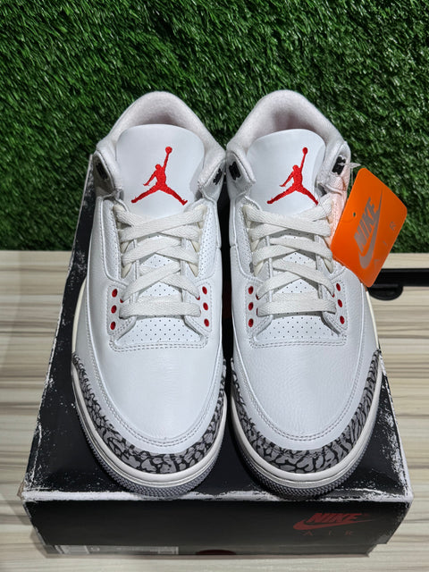 Jordan 3 Retro White Cement Reimagined Sz 9M
