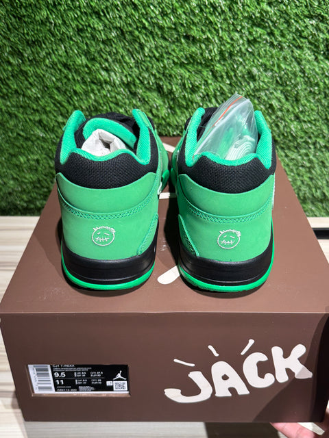 Jordan CJ1 T-Rexx Travis Scott Green Spark Sz 9.5