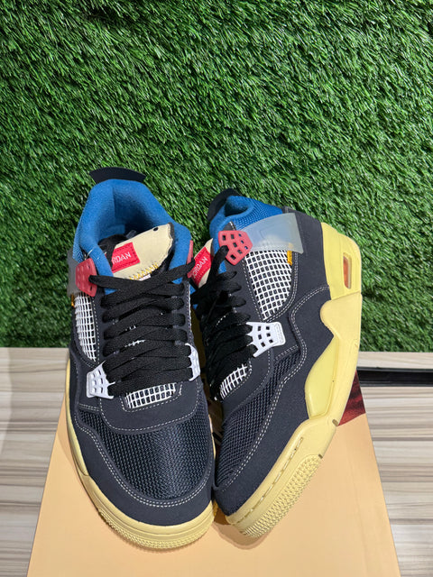 Jordan 4 Retro Union Off Noir Sz 10.5