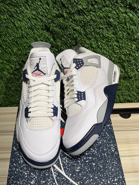 Jordan 4 Retro Midnight Navy Sz 11M