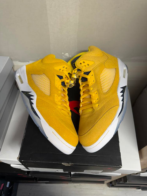 Jordan 5 Retro Michigan PE (2021) Sz 14