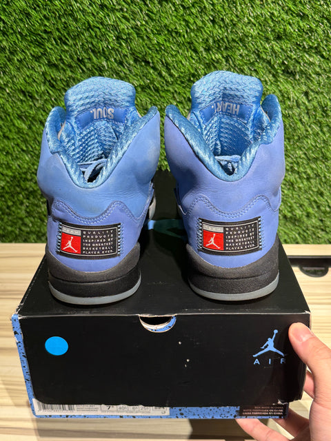 Jordan 5 Retro UNC University Blue sz 7.5M