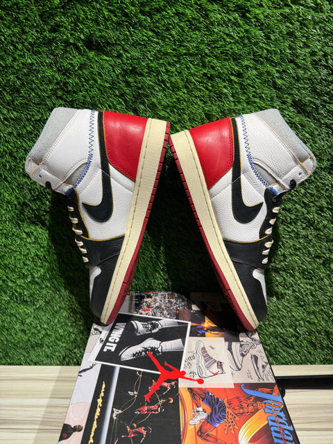 Jordan 1 Retro High Union Los Angeles Black Toe Sz 10M