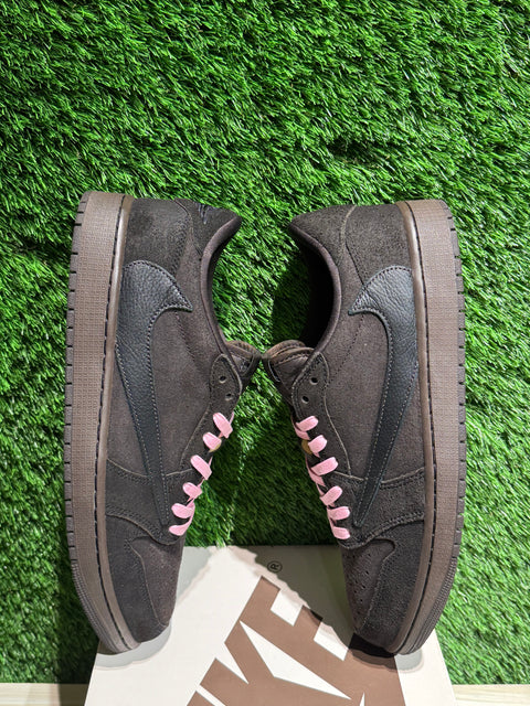 Jordan 1 Retro Low OG SP Travis Scott Velvet Brown Sz 12M