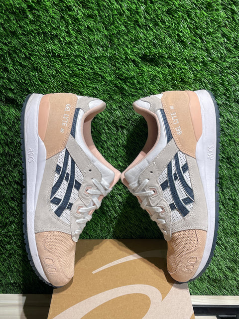 ASICS Gel-Lyte III OG Baked Pink French Blue Sz 10.5
