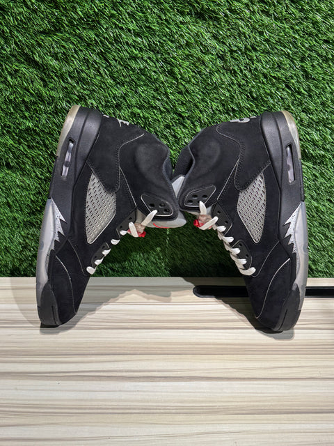 Jordan 5 Retro OG Black Metallic Reimagined Sz 10