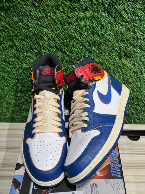 Jordan 1 Retro High Union Los Angeles Storm Blue (Promo Sample) Sz 11.5