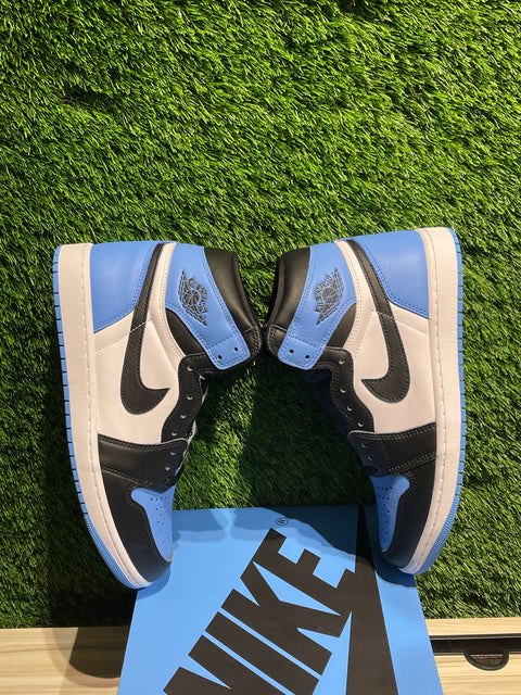 Jordan 1 Retro High OG UNC Toe Sz 10M