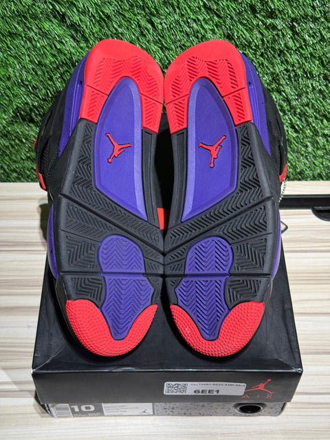 Jordan 4 Retro Raptors Drake OVO (2019) Sz 10M..