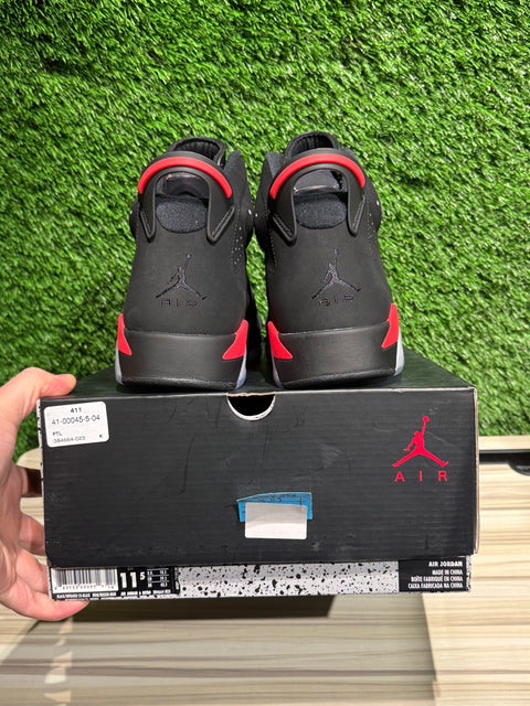 Jordan 6 Retro Black Infrared (2019) Sz 11.5M