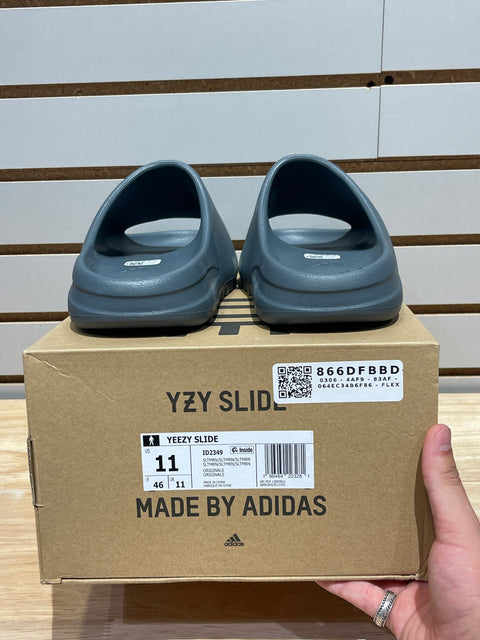 adidas Yeezy Slide Slate Marine Sz 11